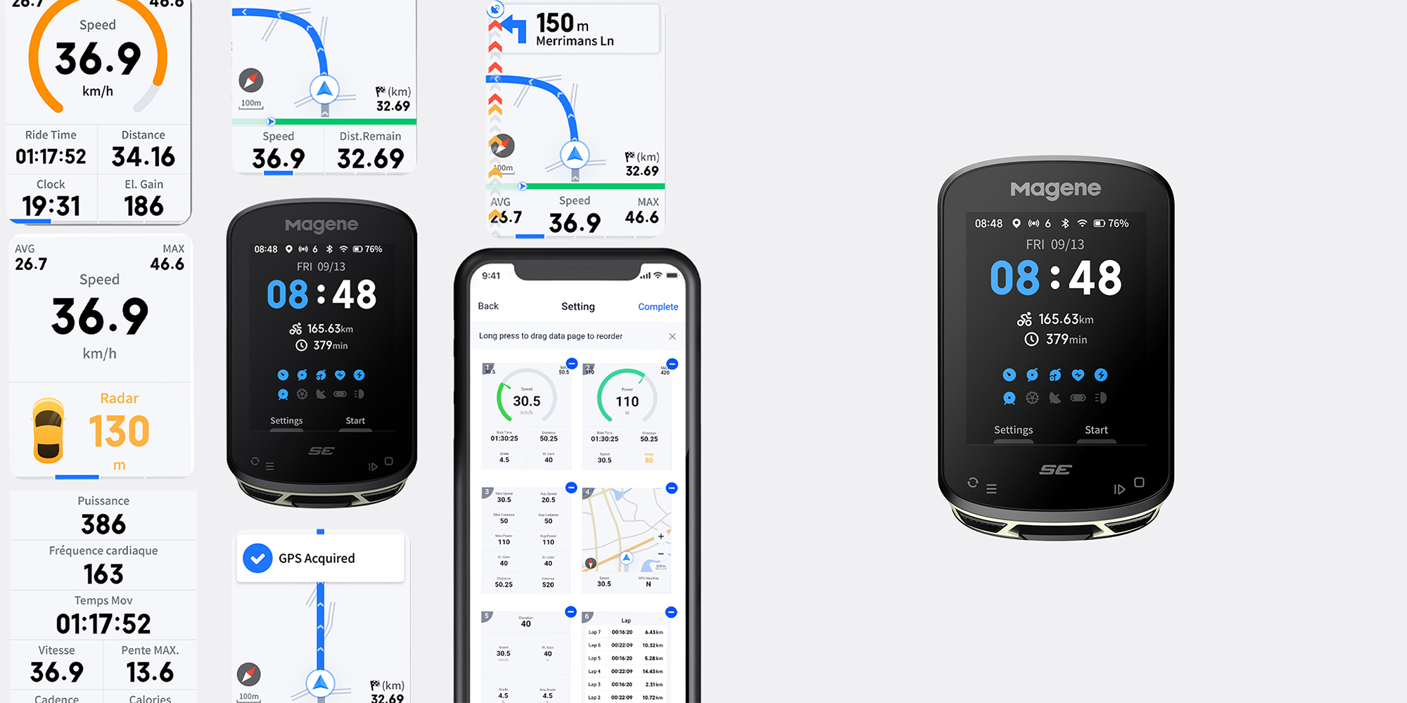 Licznik rowerowy Magene C506SE